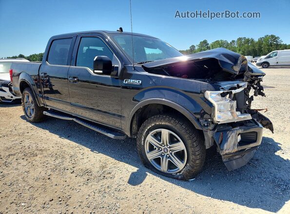 1FTEW1E44LKF33239 2020 FORD F150 Black Delantero derecho