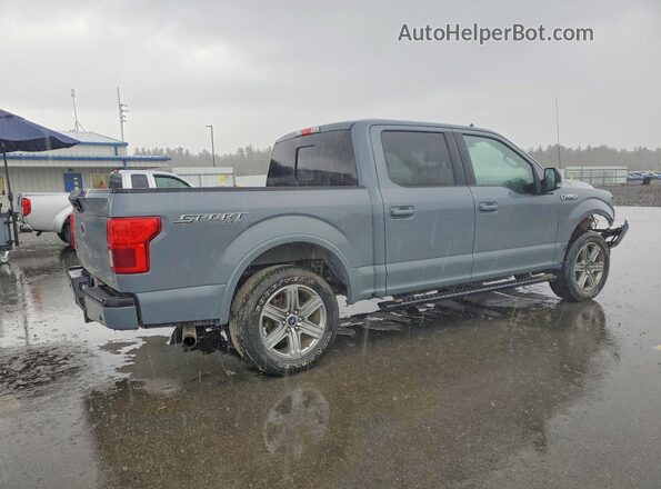 1FTEW1E45KFA48342 2019 FORD F150 Серый Задняя правая четверть