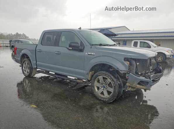 1FTEW1E45KFA48342 2019 FORD F150 Серый Передняя правая четверть