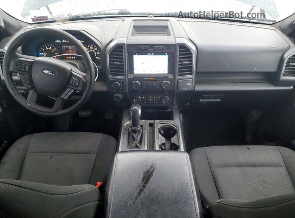 1FTEW1E45KFA48342 2019 FORD F150 Серый Вид панели приборов