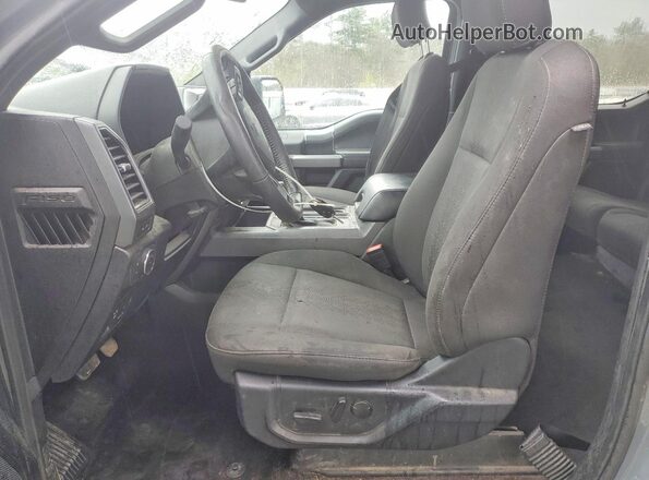 1FTEW1E45KFA48342 2019 FORD F150 Серый Вид салона спереди