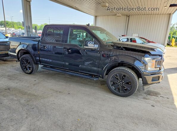1FTEW1E45LFA12524 2020 FORD F150 Black წინა მარჯვენა