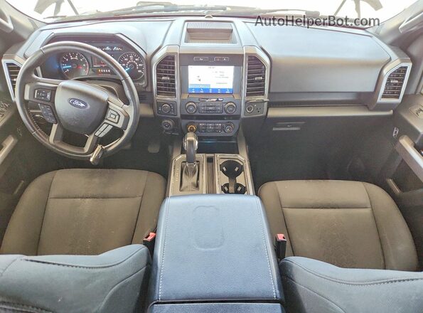 1FTEW1E45LFA12524 2020 FORD F150 Black წინა პანელის ხედი