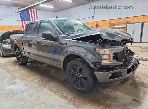 1FTEW1E45LFA79270 2020 FORD F150 Серый Передняя правая четверть