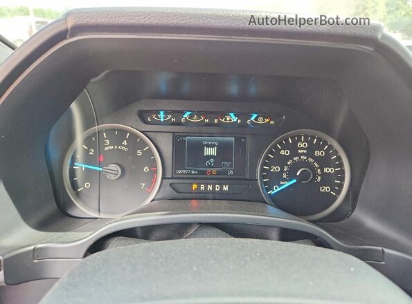 1FTEW1E45LFA79270 2020 FORD F150 Серый Вид щитка приборов