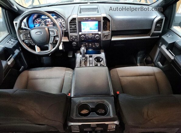1FTEW1E45LFA79270 2020 FORD F150 Серый Вид панели приборов