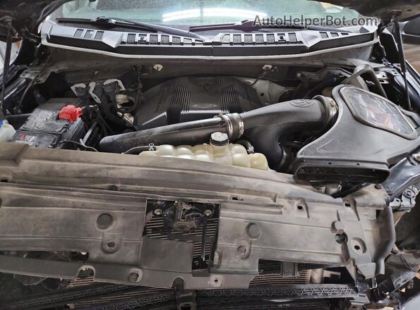 1FTEW1E45LFA79270 2020 FORD F150 Серый Вид задней части салона