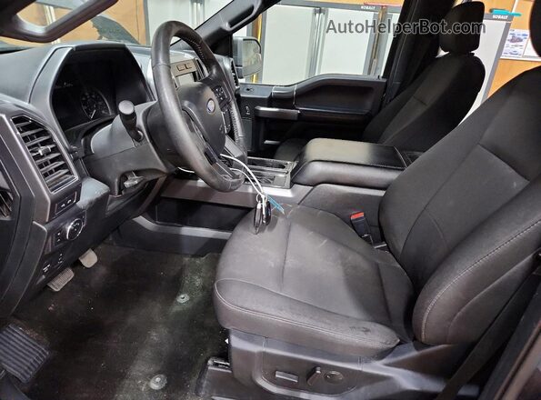 1FTEW1E45LFA79270 2020 FORD F150 Серый Вид салона спереди