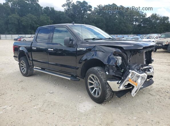 1FTEW1E45LFC00010 2020 FORD F150 Black Przód prawy