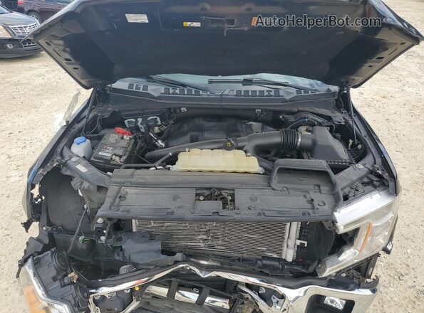 1FTEW1E45LFC00010 2020 FORD F150 Black Widok wnętrza z tyłu