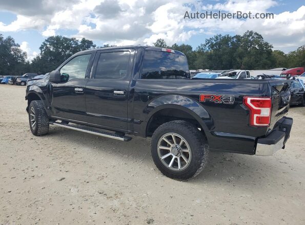 1FTEW1E45LFC00010 2020 FORD F150 Black Tył lewy