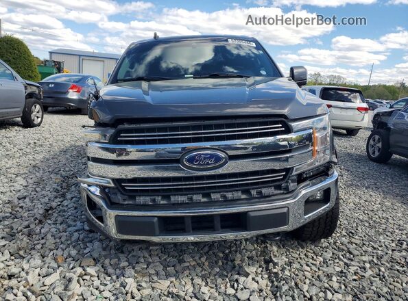 1FTEW1E45LKE15930 2020 FORD F150 Gray Դիմացի տեսք