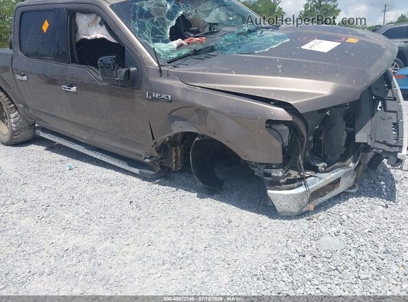 1FTEW1E45LKF32147 2020 FORD F150 Коричневый Вид спереди