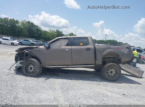 1FTEW1E45LKF32147 2020 FORD F150 Коричневый Панорамный вид салона 360°