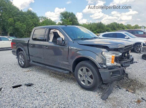 1FTEW1E46KKE29446 2019 FORD F150 Угольный Передняя правая четверть