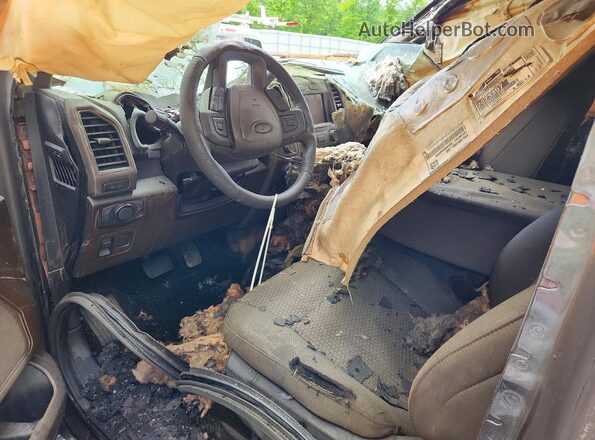 1FTEW1E46KKF21074 2019 FORD F150 Gray Widok deski rozdzielczej