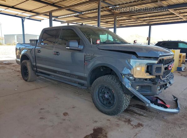 1FTEW1E46LFA18607 2020 FORD F150 Gray წინა მარჯვენა