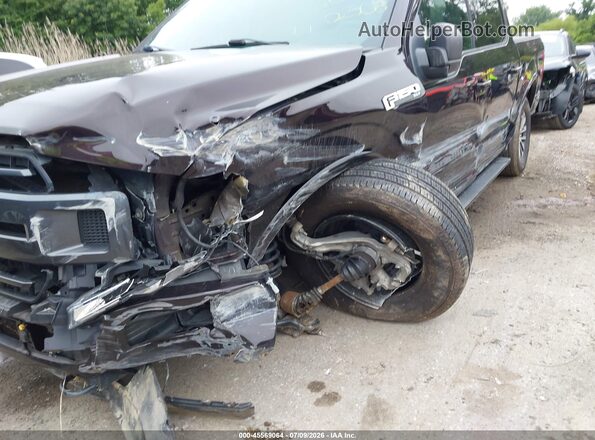1FTEW1E46LFB76297 2020 FORD F150 Black წინა ხედი