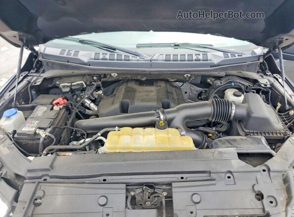 1FTEW1E47KFD09308 2019 FORD F150 Gray Vista interior trasera