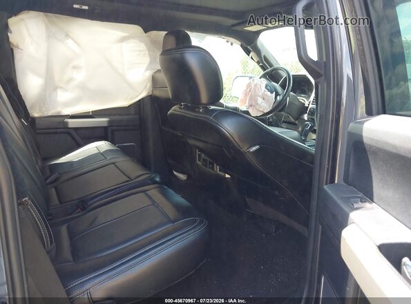 1FTEW1E47LFC79471 2020 FORD F150 Gray VIN კოდის სტიკერის ხედი
