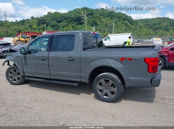1FTEW1E47LFC79471 2020 FORD F150 Gray სალონის 360-გრადუსიანი ხედი