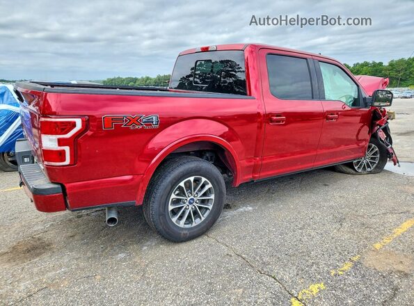 1FTEW1E47LKD60722 2020 FORD F150 Красный Задняя правая четверть