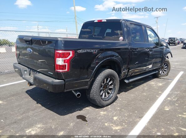1FTEW1E47LKF25362 2020 FORD F150 Черный Задняя правая четверть