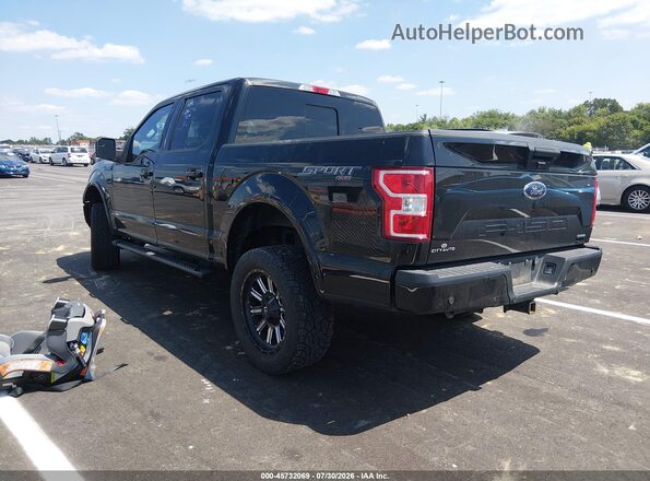 1FTEW1E47LKF25362 2020 FORD F150 Черный Задняя левая четверть