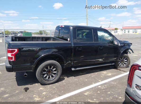 1FTEW1E47LKF25362 2020 FORD F150 Черный Панорамный вид салона 360°