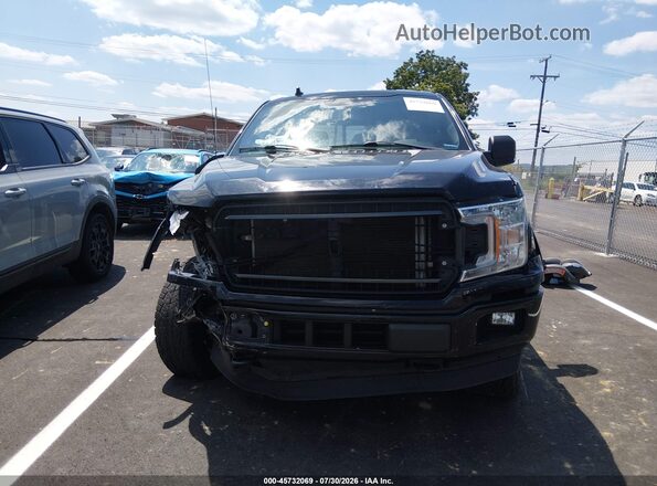 1FTEW1E47LKF25362 2020 FORD F150 Черный Вид задней части салона