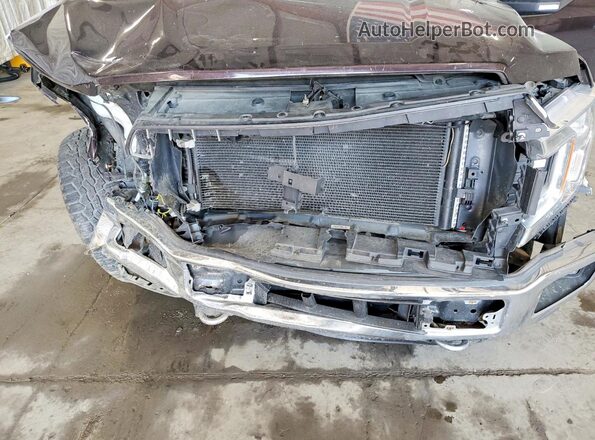 1FTEW1E48KFA04464 2019 FORD F150 Maroon უკანა სალონის ხედი