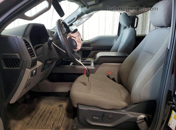 1FTEW1E48KFA04464 2019 FORD F150 Maroon წინა სალონის ხედი