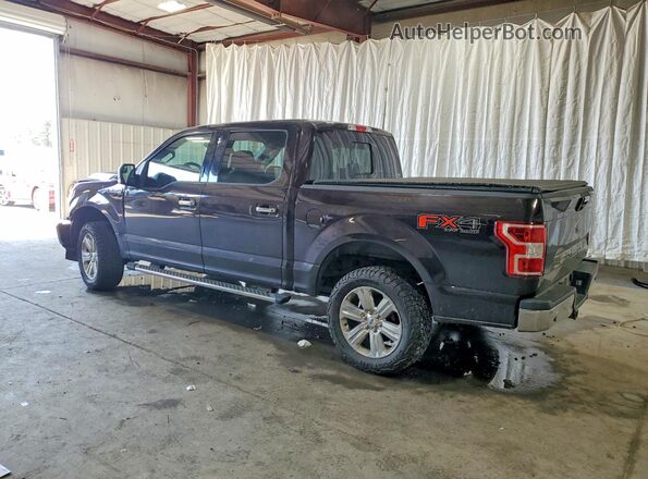 1FTEW1E48KFA04464 2019 FORD F150 Maroon უკანა მარცხენა
