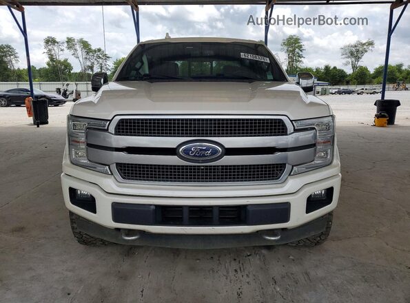 1FTEW1E48KFB10929 2019 FORD F150 Белый Вид спереди