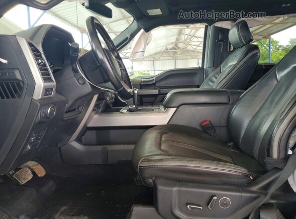 1FTEW1E48KFB10929 2019 FORD F150 Белый Вид салона спереди
