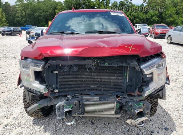 1FTEW1E48KFB45924 2019 FORD F150 Красный Вид спереди