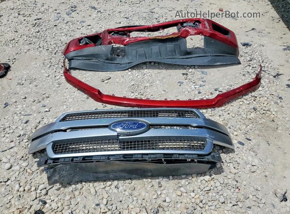 1FTEW1E48KFB45924 2019 FORD F150 Красный Вид подкапотного пространства