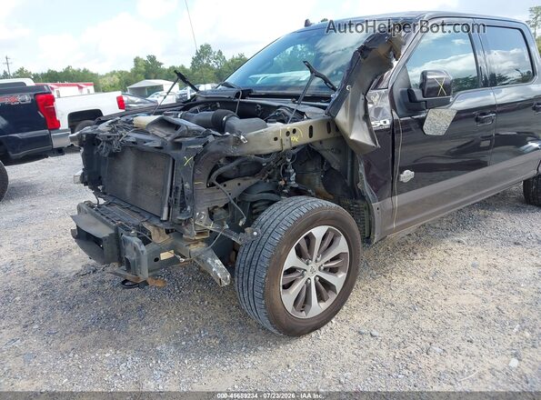 1FTEW1E48KFB84402 2019 FORD F150 Burgundy Դիմացի տեսք