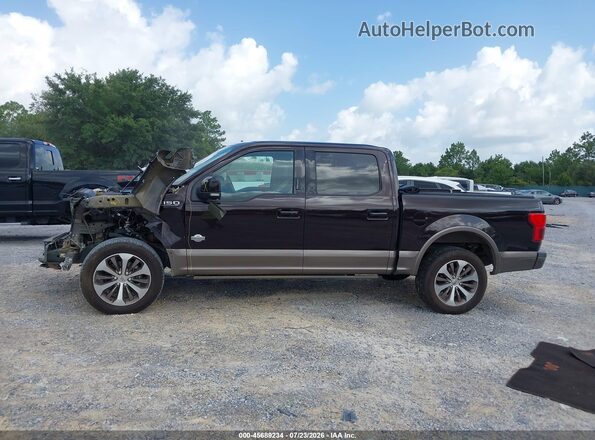 1FTEW1E48KFB84402 2019 FORD F150 Burgundy 