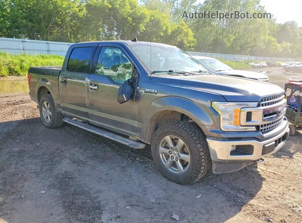 1FTEW1E48KFC84449 2019 FORD F150 Gray Передня права чверть