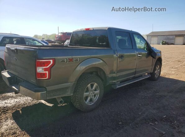 1FTEW1E48KFC84449 2019 FORD F150 Gray Задня права чверть