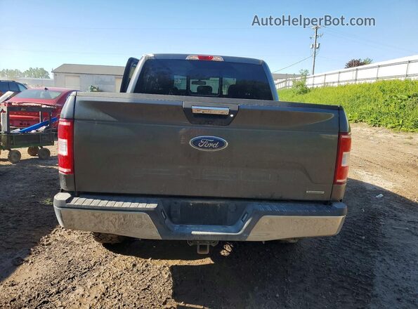 1FTEW1E48KFC84449 2019 FORD F150 Gray Вид ззаду