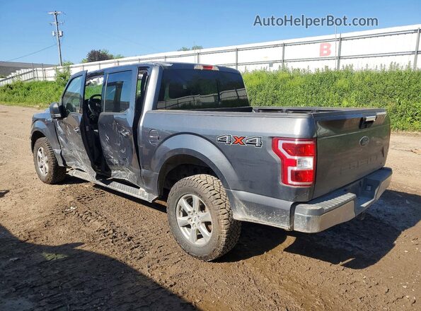1FTEW1E48KFC84449 2019 FORD F150 Gray Задня ліва чверть
