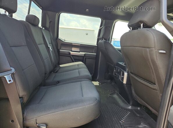 1FTEW1E48KFD11889 2019 FORD F150 Black Widok tylnych siedzeń