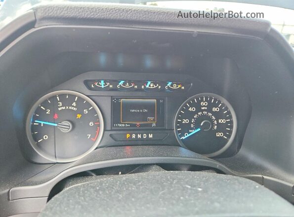 1FTEW1E48KFD11889 2019 FORD F150 Black Widok zestawu wskaźników