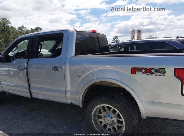 1FTEW1E48KKC75354 2019 FORD F150 Silver Vista interior de 360 grados
