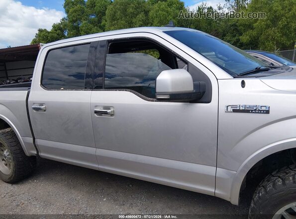 1FTEW1E48KKC75354 2019 FORD F150 Silver Vista interior trasera