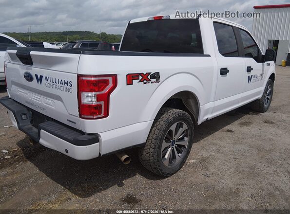 1FTEW1E48LKD16986 2020 FORD F150 White Tył prawy