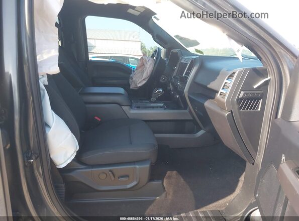 1FTEW1E48LKF09218 2020 FORD F150 Black Front interior view