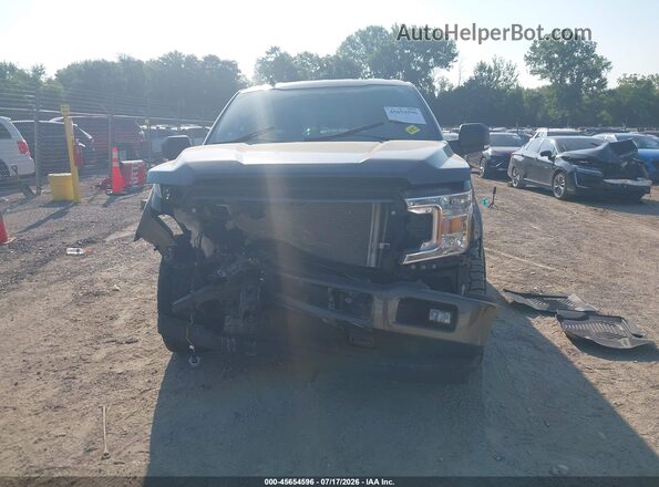1FTEW1E48LKF09218 2020 FORD F150 Black Front view
